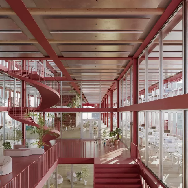 Blick vom B&uuml;ro MSC, Bild: ArtefactoryLab