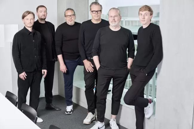 v.l.n.r.: Tobias Weise, Alexander Struck, Claudio Aquino, Piet Eckert, Wim Eckert, F&eacute;lix Mayaux